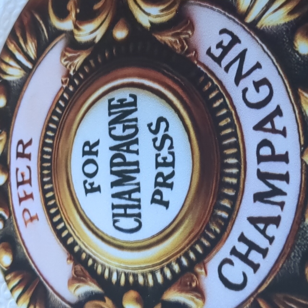 🍾Champagne Press Metal Sign - Picture 2 of 5